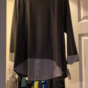 Grey blouse NWT